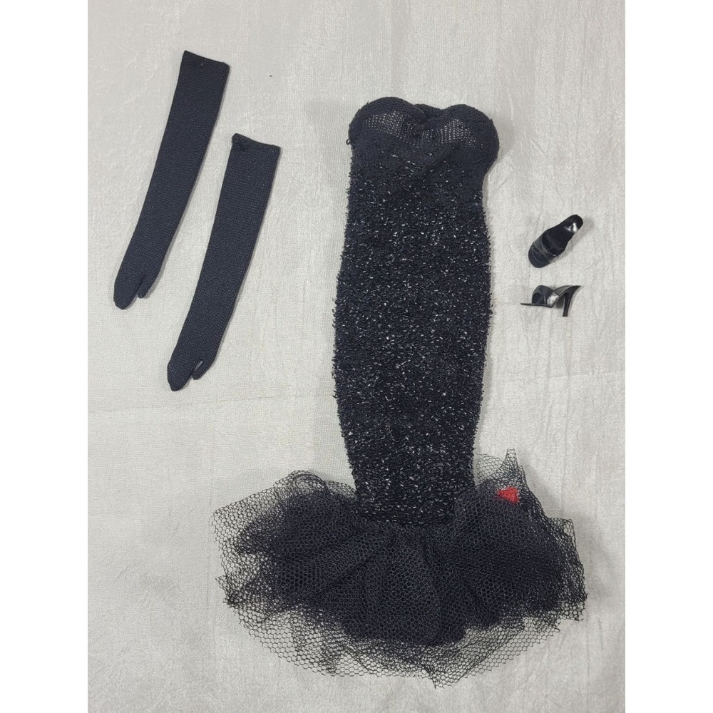 Vintage 1960's Barbie #982 Solo In‎ the Spotlight Sparkle Dress, Shoes, Gloves